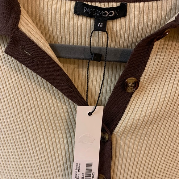 Papermoon Collared Top - Picture 2 of 3